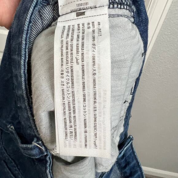 Abercrombie & Fitch Mid Rise Curve Love Wide Leg Jeans Women's Size 30 / 10R - Picture 5 of 8